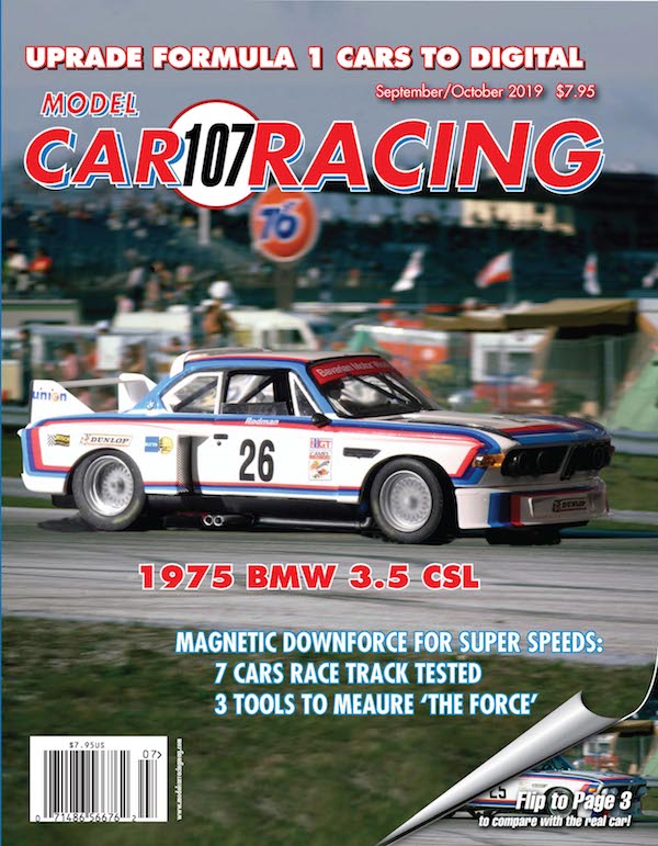 MCR107 Model Car Racing Magazine, September/October 2019